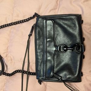 Rebecca Minkoff cross body mini mac black